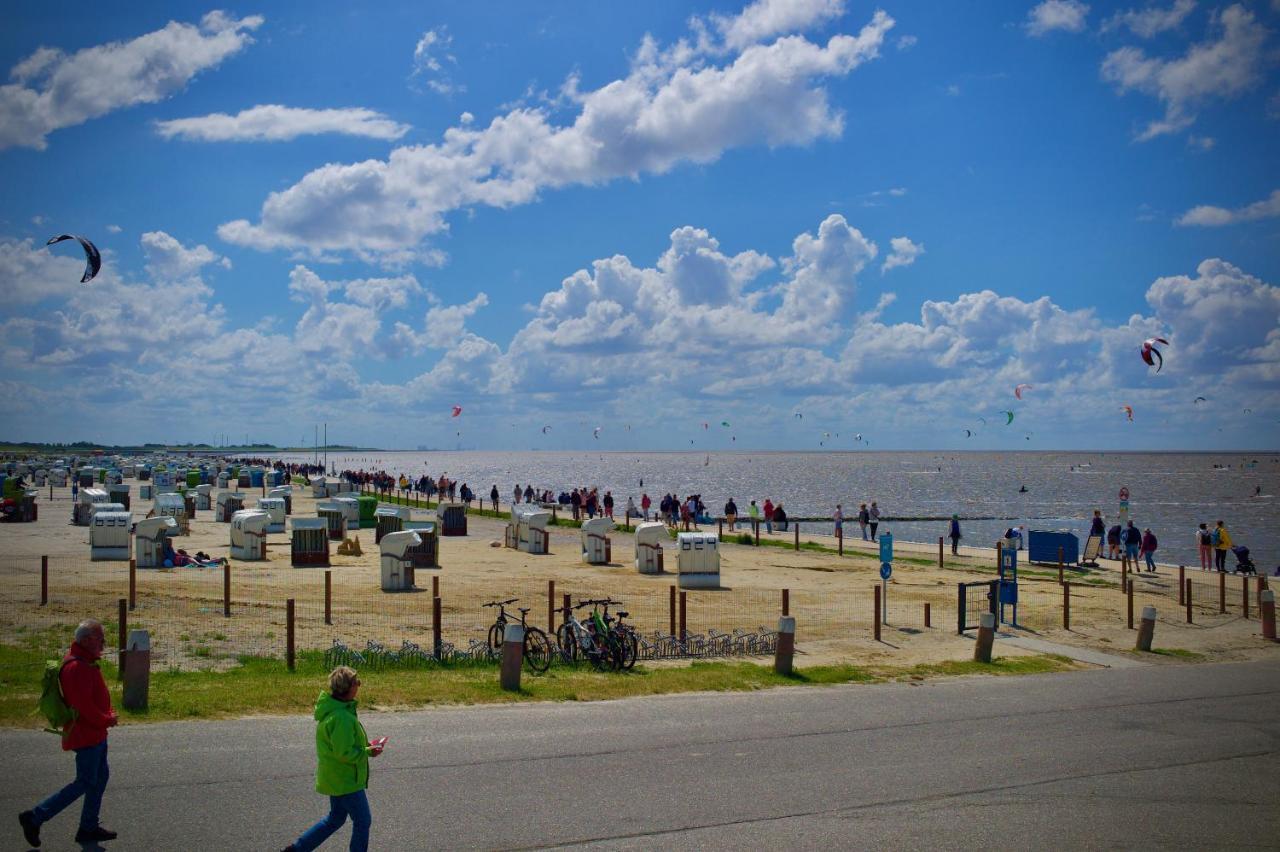 Apartment Captain'S Lodge Norddeich  Buitenkant foto